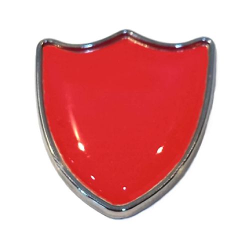 Scarlet Red shield badge